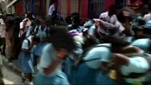Haïti : violente manifestation de collégiens et lycéens