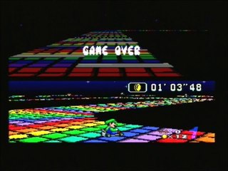 Rainbow Road Open 1'13"84 (Pal, Wr Open with Luigi)