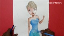 how- to- draw -Tinker Bell- the pirate fairy- from- Disney's- THE PIRATE FAIRY 2014
