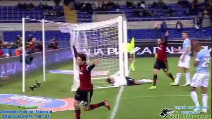 Kaka Great Goal Lazio 0 -1 Ac Milan 23.03.2014