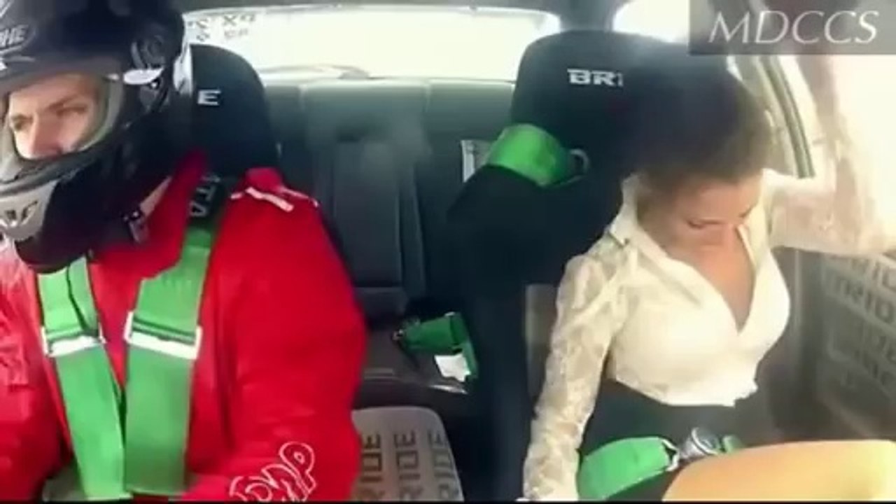 Emniyet Kemersiz Test Yapan Hatunun Zor Anlar