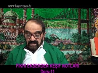 Ders 11 (2/2) Akaid Fıkhı Ekber - ilmel aynel hakkal yakin