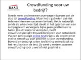 Is crowdfunding geschikt voor mijn bedrijf