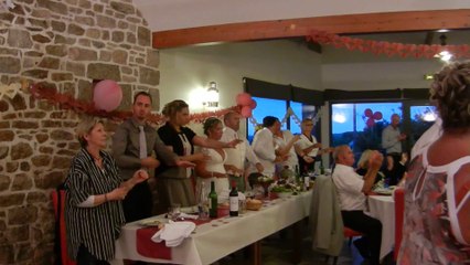 Le fil rouge de Brest anim's pour mariage anniversaire départ à la retraite