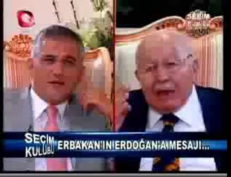 NECMETTIN ERBAKANDAN - RECEP TAYYIP ERDOGANA COK KIZIYOR !!! (DESTEK)