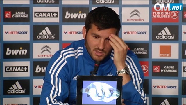 Bordeaux-OM : André-Pierre Gignac face à la presse