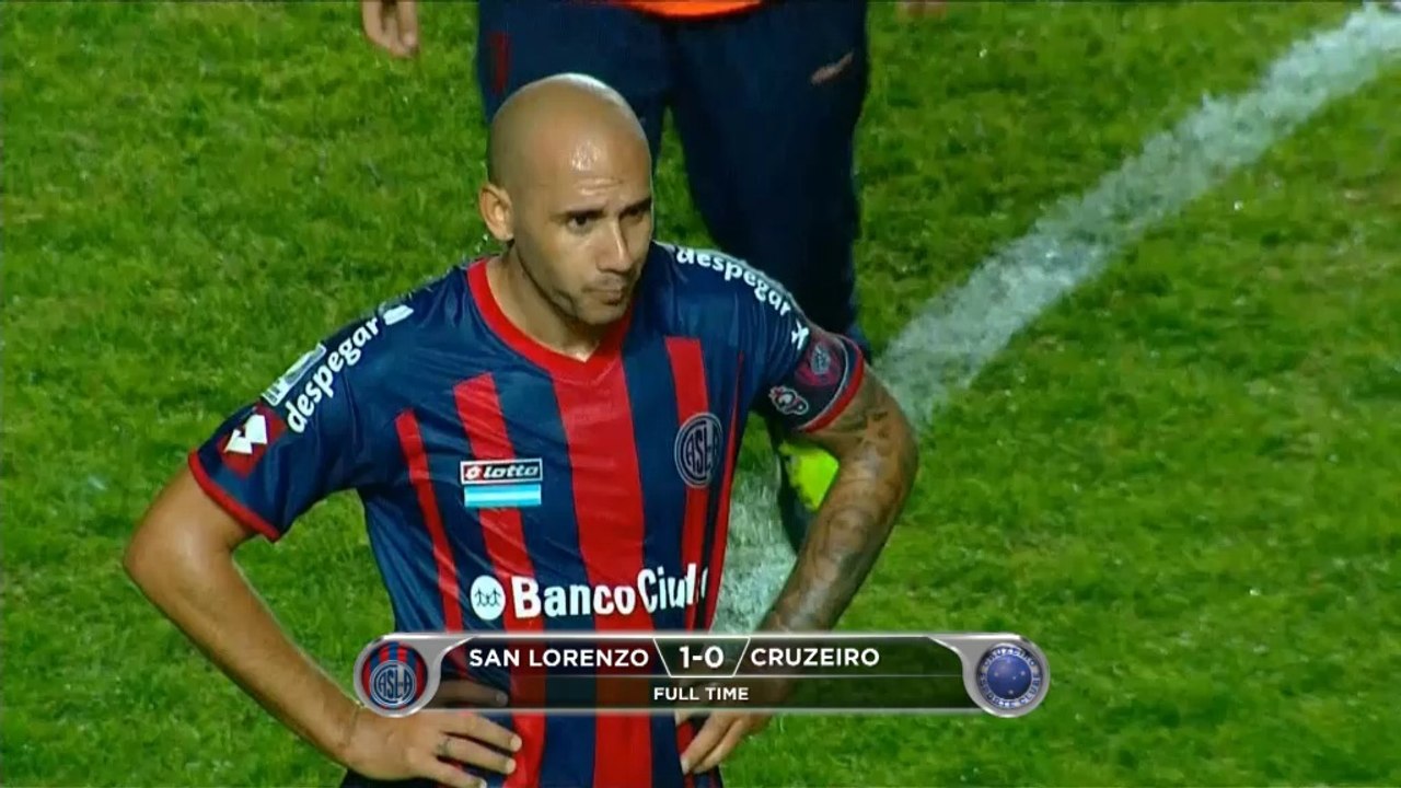 Copa Libertadores: San Lorenzo 1-0 Cruzeiro