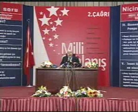 12 Prof Dr NECMETTİN ERBAKAN MİLLİ ŞAHLANIŞ 2 ÇAĞRI 02 09 2002 BASIN TOPLANTISI clip3
