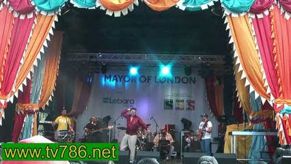 Oh Tina Oh Tina Bhangra song by Premi Johal at Trafalgar Sq London