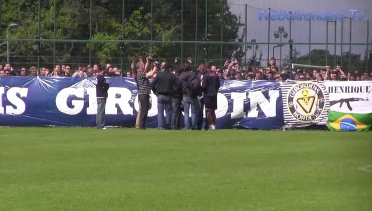 Les Ultramarines à l'entrainement des Girondins de Bordeaux 8 mai 2014
