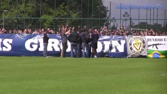 Les Ultramarines à l'entrainement des Girondins de Bordeaux 8 mai 2014