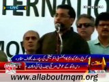 Dr Saghir Ahmed speech at MQM stage a protest demonstration against Amnesty International Report at Karachi Press Club