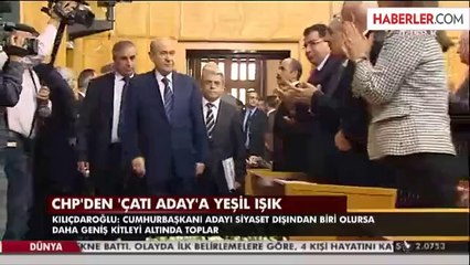 CHP'den MHP'ye "Çatı Aday" Desteği