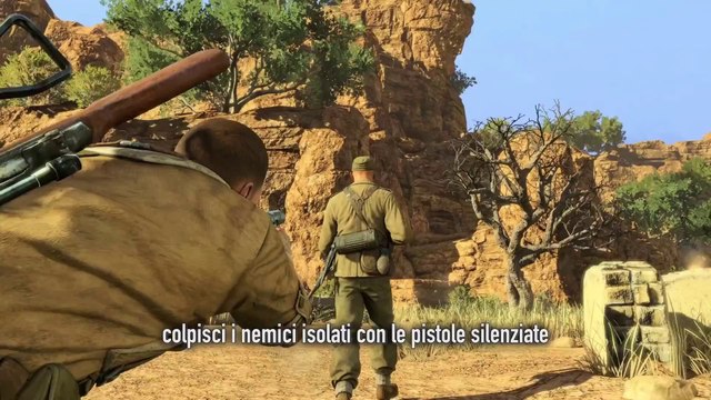 Sniper Elite 3 - 101 Gameplay Trailer ITA