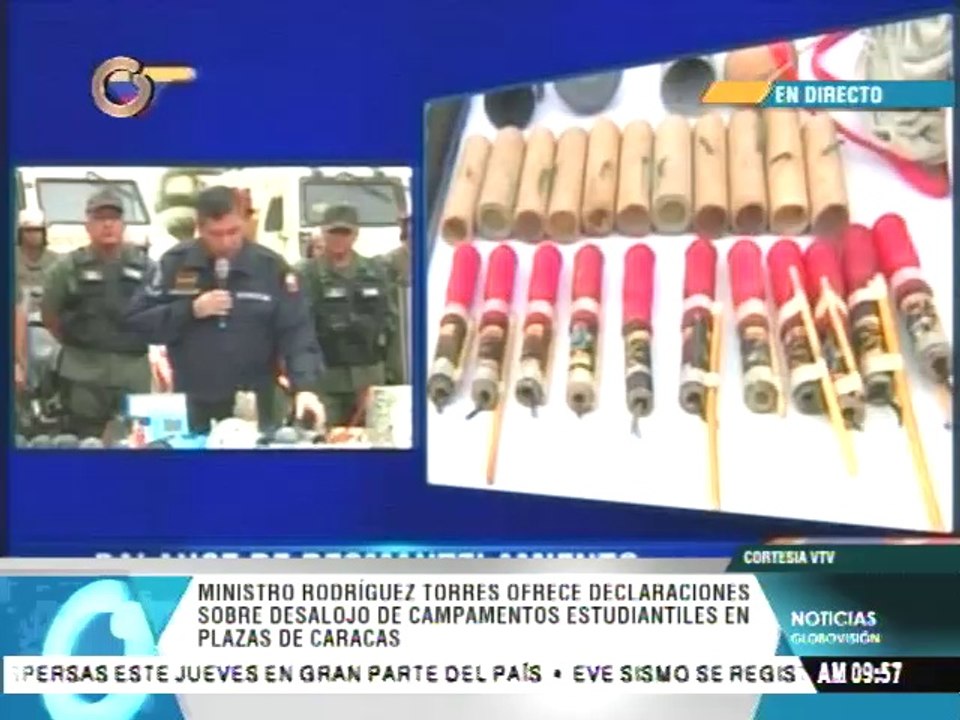 Rodríguez Torres: En campamentos fueron incautados bolívares, dólares y otros billetes