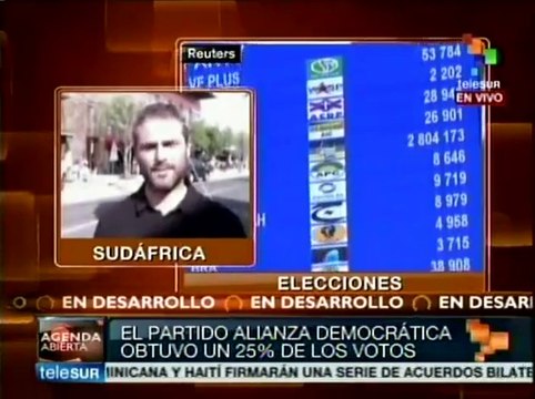 Sudáfrica: CNA aventaja en comicios pero sus opositores ganan terreno