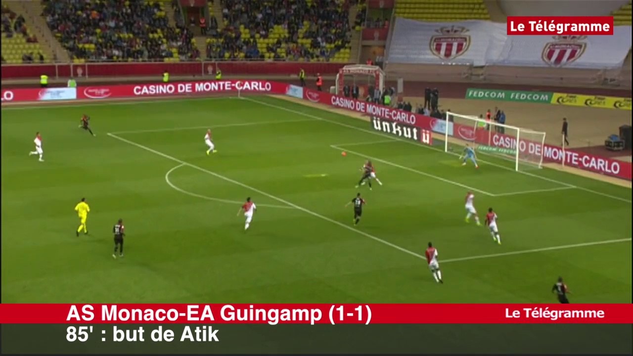 Ligue 1. Les buts de Monaco-Guingamp et PSG-Rennes