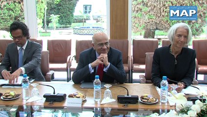 Mohammed Boussaid reçoit la Directrice générale du FMI