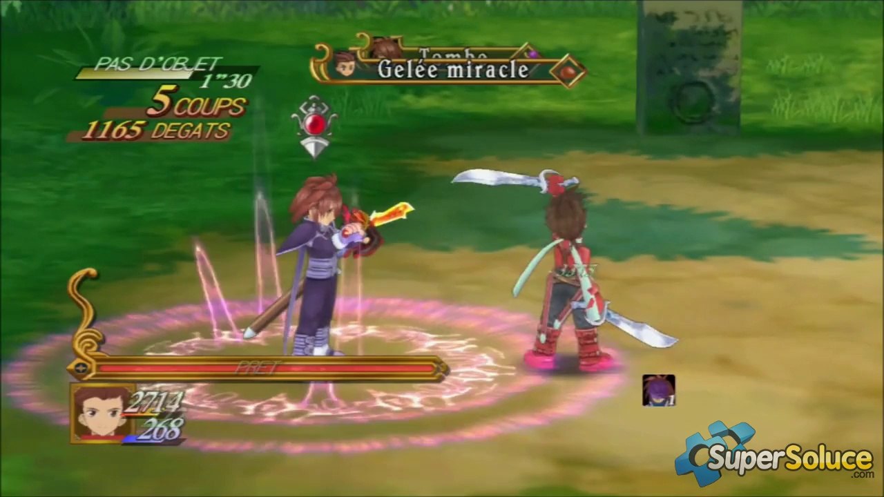 Tales of Symphonia : Combat contre Kratos