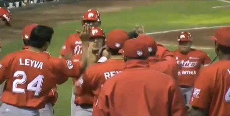Home Run de Gabriel Gutierrez de Diablos Rojos del Mexico (10-04-2014)