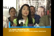 Liliana Rodríguez: El 16 de Abril hicimos entrega de baterías a choferes de transporte que fueron postulados
