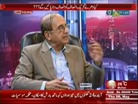 Q & A with PJ Mir (Kya Dharne Tehreek e Insaf Ko Insaf Dalwa Paye Ge ??) 8th May 2014 Part-1