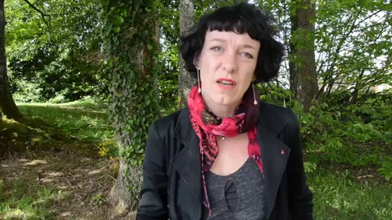 Corinne Morel-Darleux candidate Front de Gauche- Européennes 2014