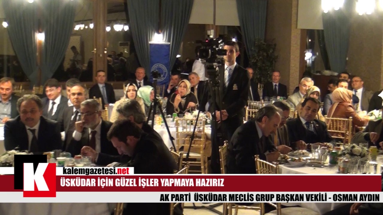 Üsküdar Belediyesi Meclis Üyeleri ve Müdürler Tanışma Yemeği