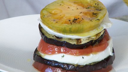 How to make eggplant stacks