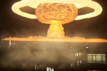 Ankara Çankaya Dolayları; Düşen Atom Bombası!