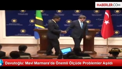 Bakan Davutoğlu: İsrail ile Tazminat Görüşmeleri Belli Bir Aşamaya Ulaştı