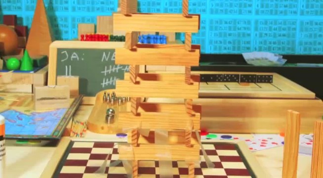 Hâte-toi lentement: le Kapla de l'instituteur