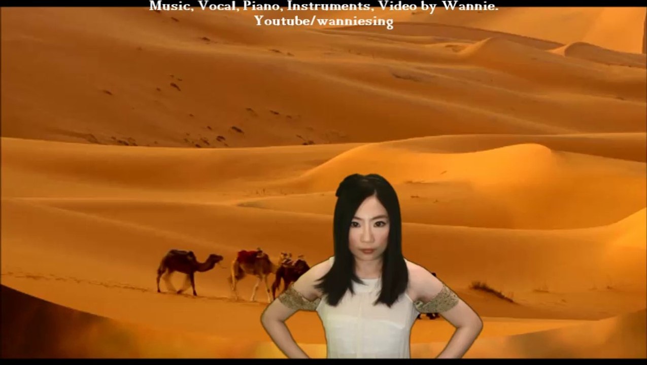 Relaxation Music Vocalise - ' Walking in the Desert '- Wannie music