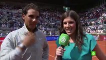 2014 Madrid Open R3 Rafael Nadal On-court Interview