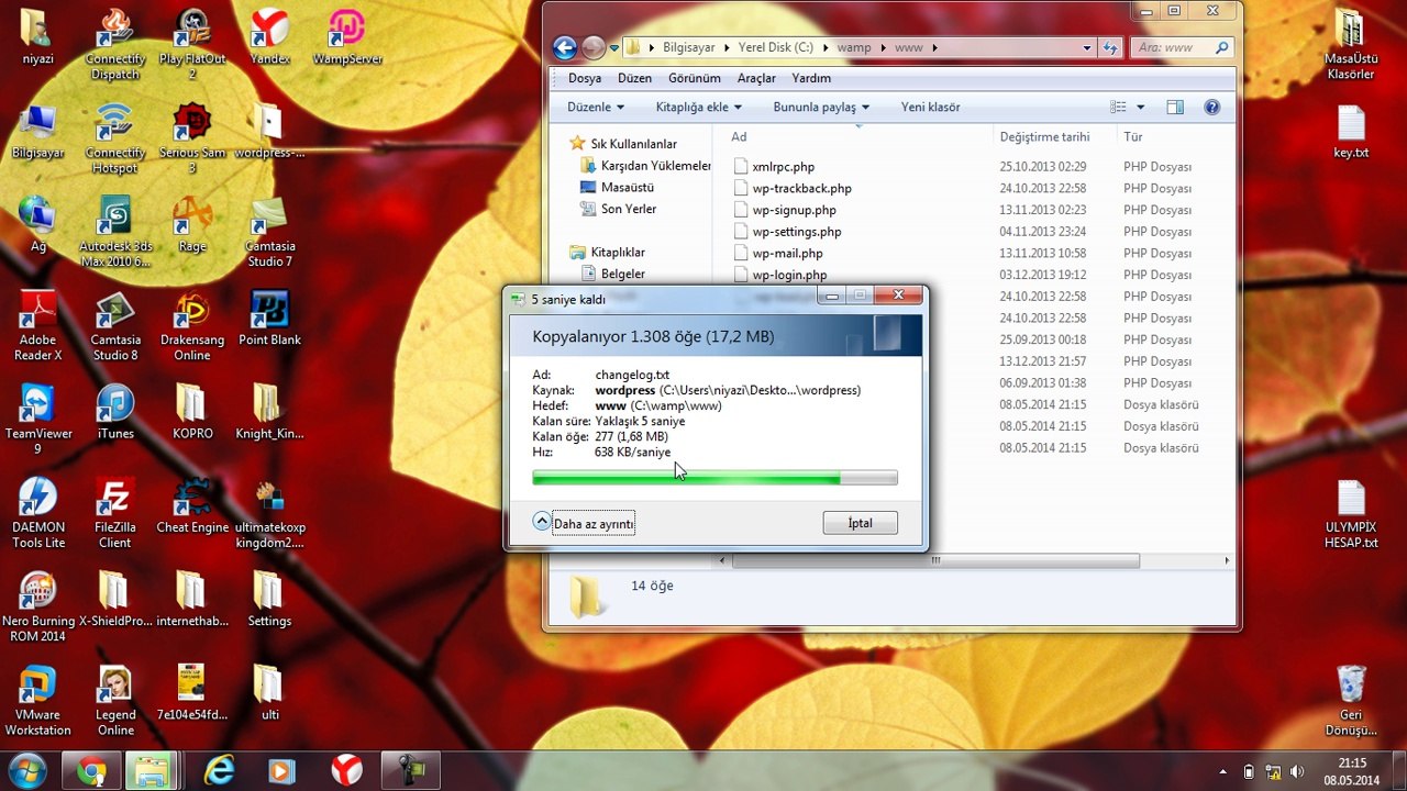 WampServer ile Wordpress Kurulumu (Detaylı)