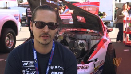 Exclusive Video of Joon Maeng's Qualifying Crash at Formula D 2014 Round 1 (Rayno Films)