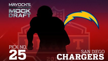 Mayock Mock Draft- No. 25 - Chargers