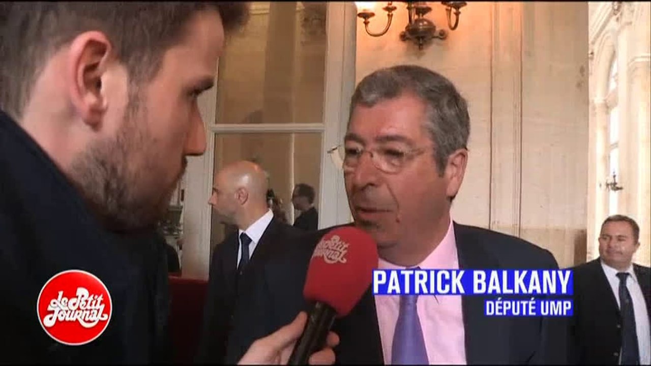 Au "Petit Journal", le rôle de député vu par Patrick Balkany