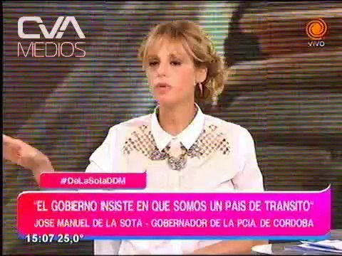 Canal12 - El Diario de Mariana - Reportaje De la Sota - 08/05/2014