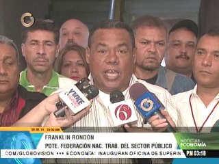 Trabajadores públicos realizarán consulta nacional para definir contrato colectivo