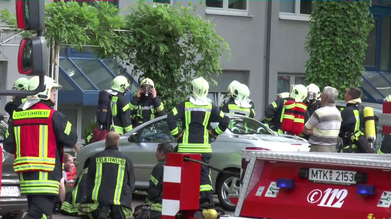 Wohnungsbrand in der zeppelinstraße