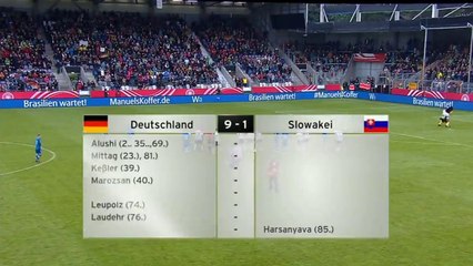 תקציר: גרמניה - סלובקיה 1-9