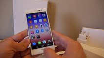 Huawei Ascend P7 Unboxing