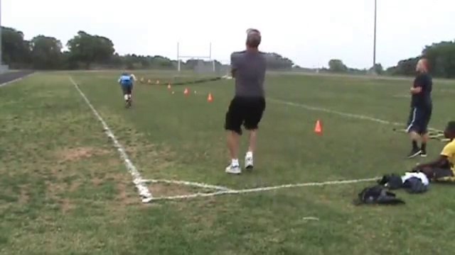 So hilarious Bungee prank : poor little soccer player!