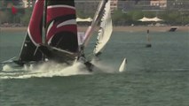 A20h Massive Crash in China ExtremeSailingSeries Qingdao