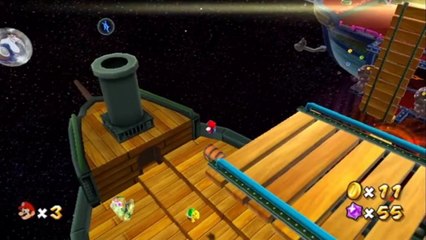 Super Mario Galaxy - Poussière d'étoile - Étoile 2 : La charge de la flotte Kamek