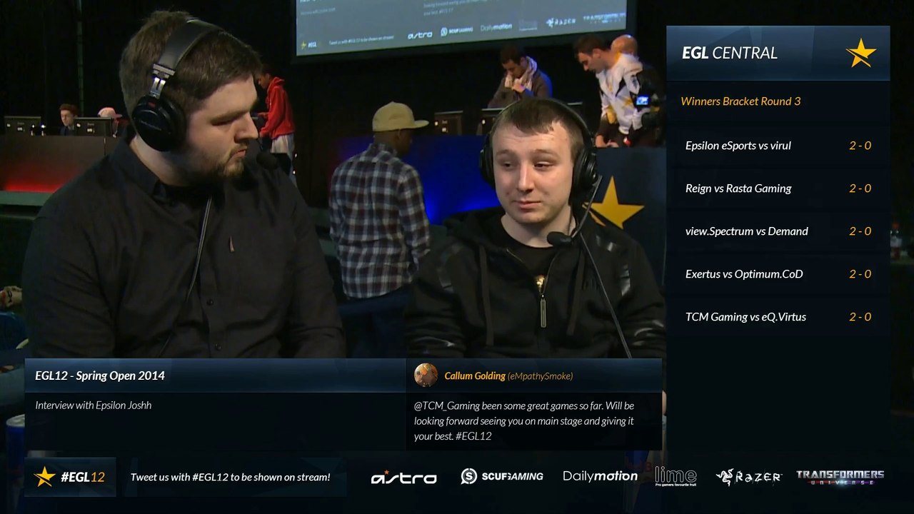 EGL12 : Post WBR3 Interview with Epsilon Josh