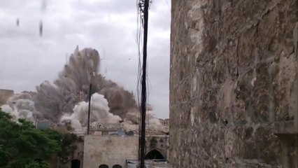 Explosion du Carlton Hotel en syrie! Violent...