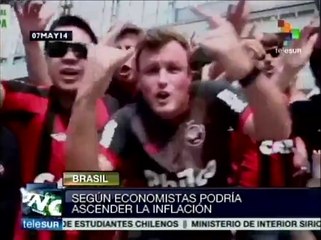 Inversión millonaria divide a Brasil ante su Mundial de Fútbol