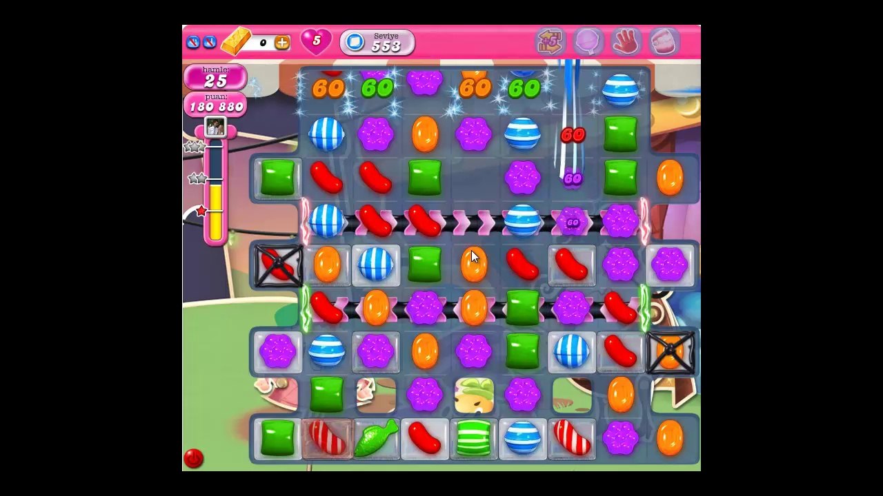 Candy Crush Saga Level 553